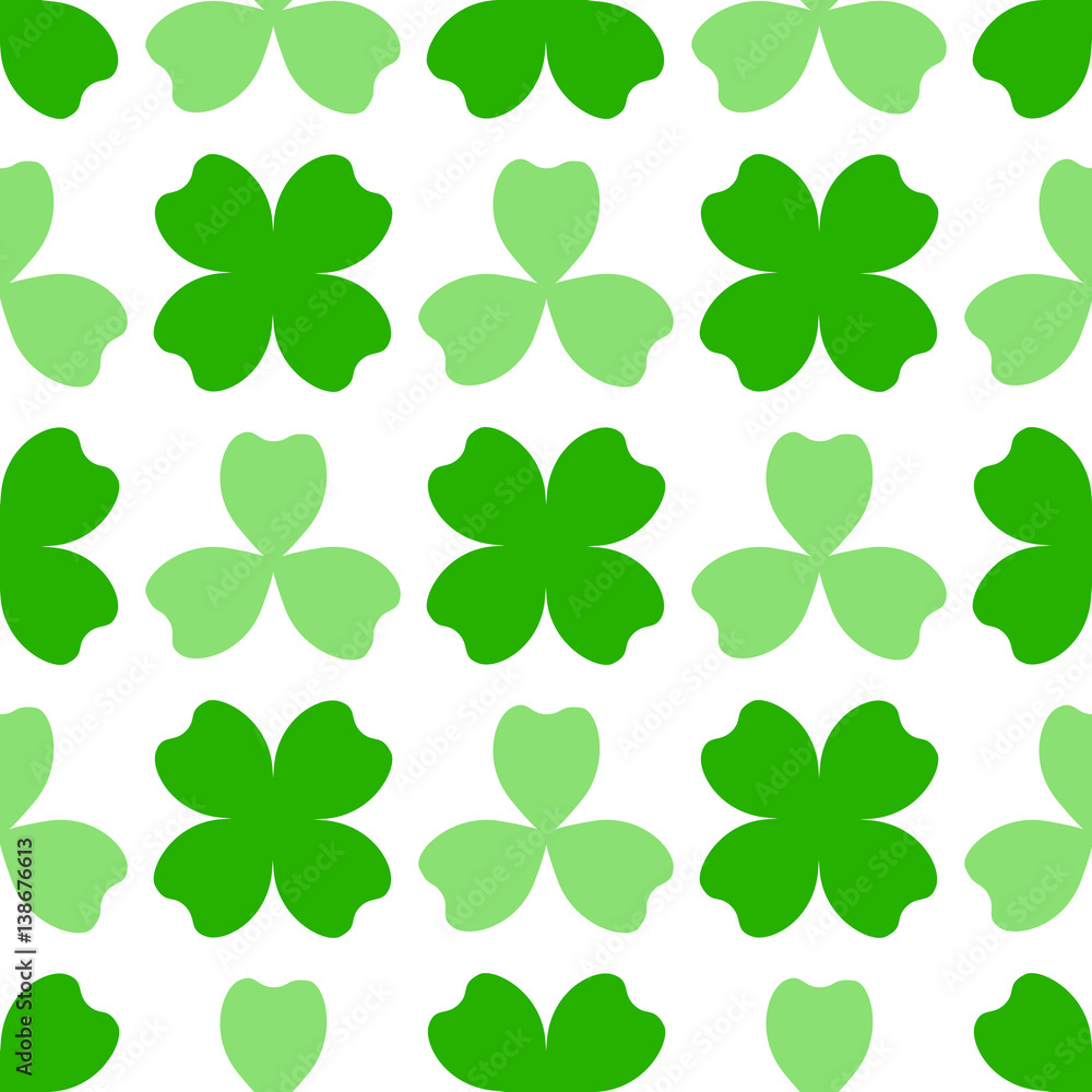 st patricks day seamless pattern