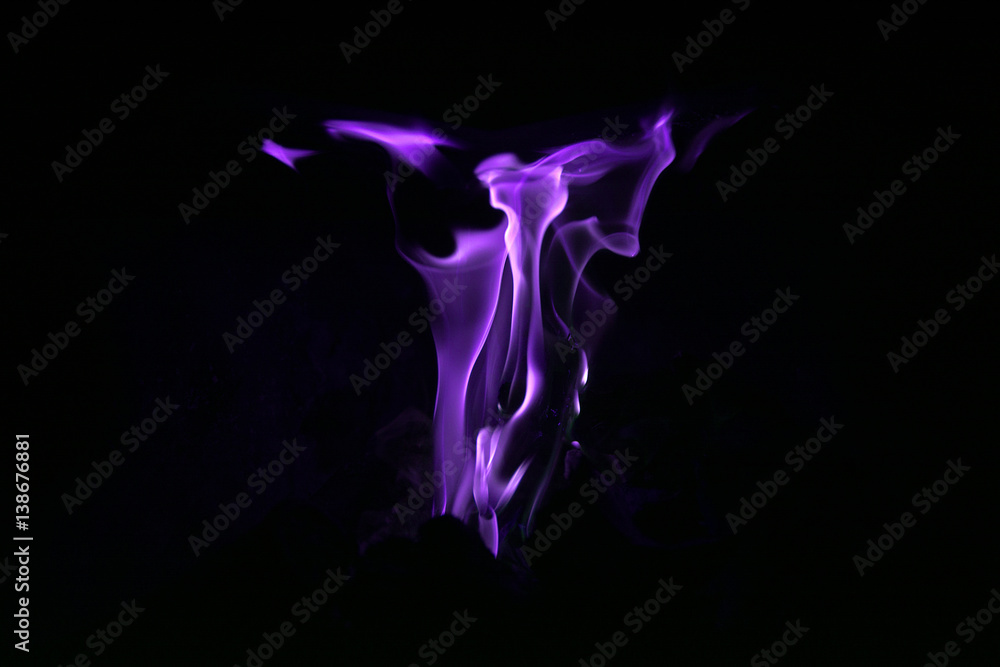 Obraz premium Flames in the dark