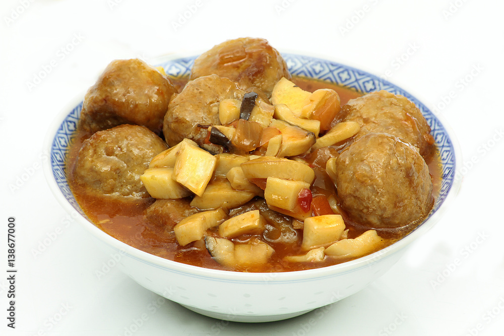 boulettes sauce thaï boulettes sauce thaï