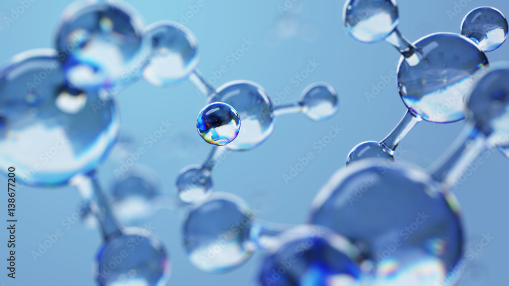 Science background with molecules and atoms Science background with molecules and atoms