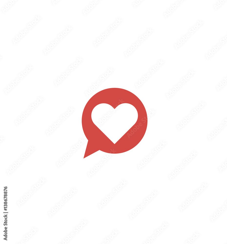 Fototapeta premium Heart love