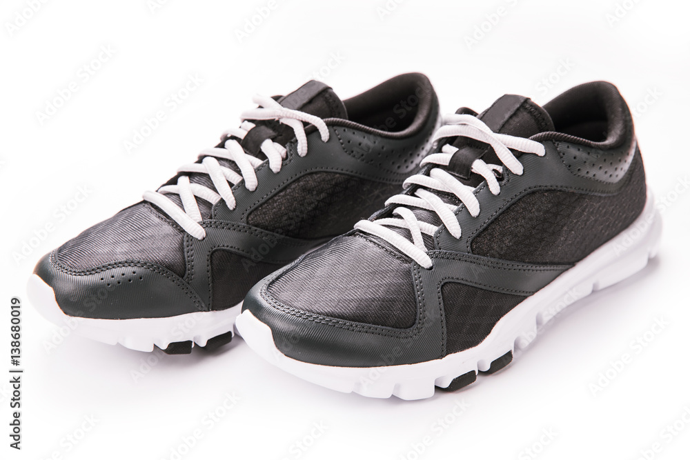 Sport shoes isolated on white background Sport shoes isolated on white background