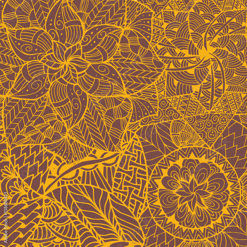 Floral background for creative design