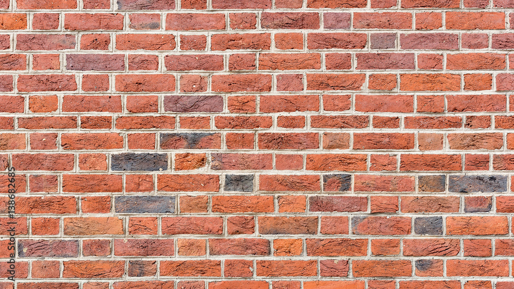 Obraz premium Background of old brick wall pattern texture.