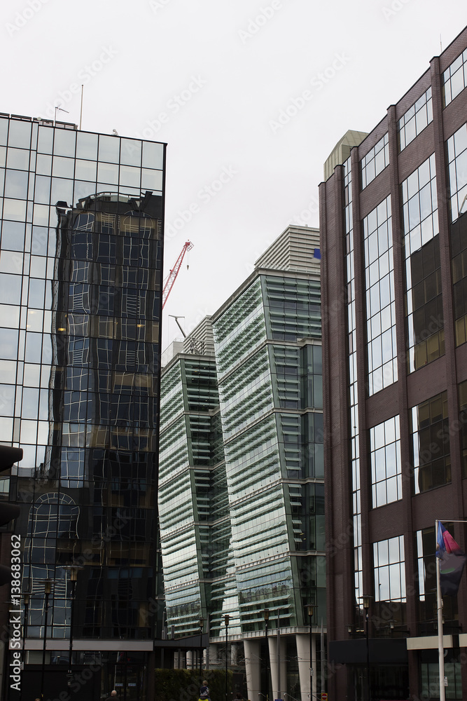 Scene in Birmingham city centre