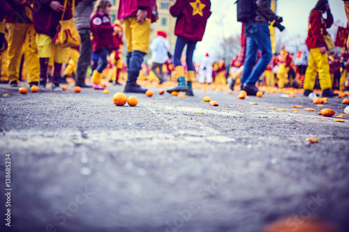 Carnevale di Ivrea, Battaglia delle Arance © CreativePhotography