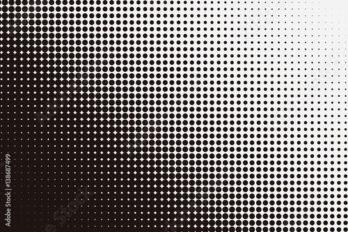 Abstract creative concept vector comic pop art style blank, layout template with clouds beams and isolated dots pattern on background. For sale banner, empty bubble, illustration halftone book design