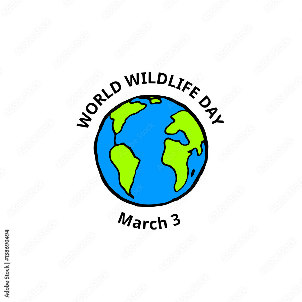 World Wildlife Day card