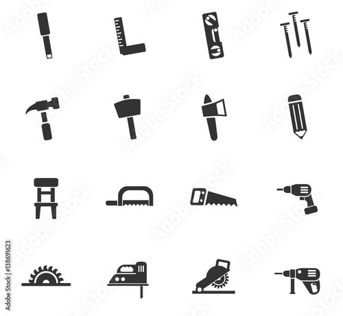 joinery icon set