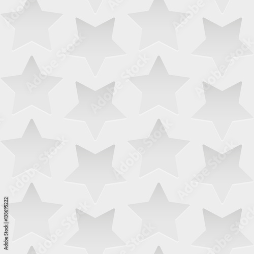 Seamless pattern with starry relief ornate