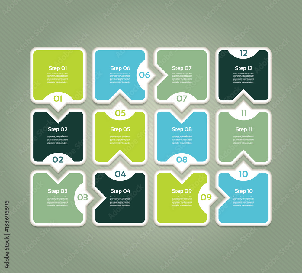 Process Tracking Background Vector progress background. Template for diagram, graph, presentation ...