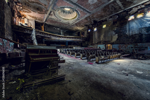 Photography Abandoned Theater - Buffalo, New York