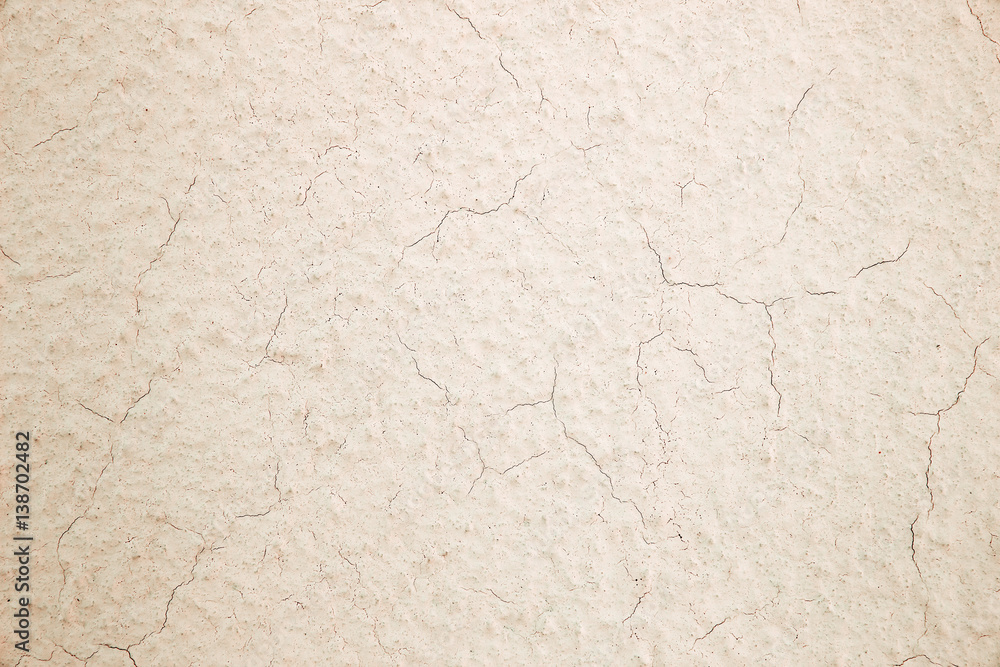 Micro-cracks on surface of facade Micro-cracks on surface of facade