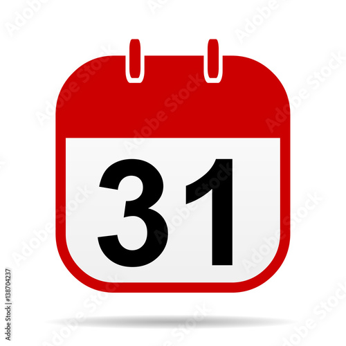 31 calendar icon  photo