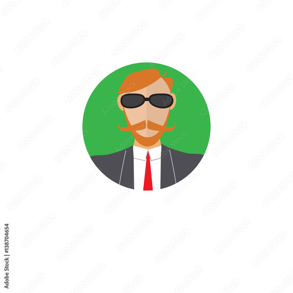 Business Man Vector Character
