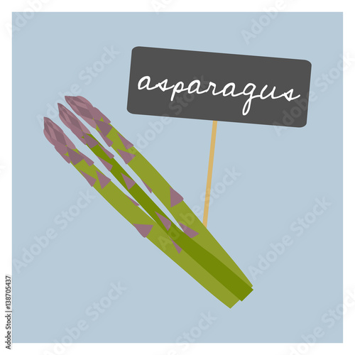 Vector Vegetable - Asparagus