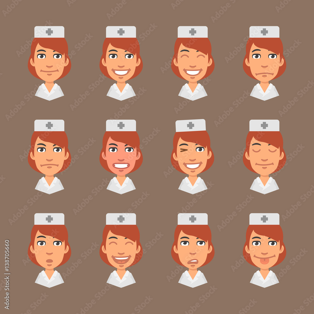 Set Emotions Nurse Set Emotions Nurse
