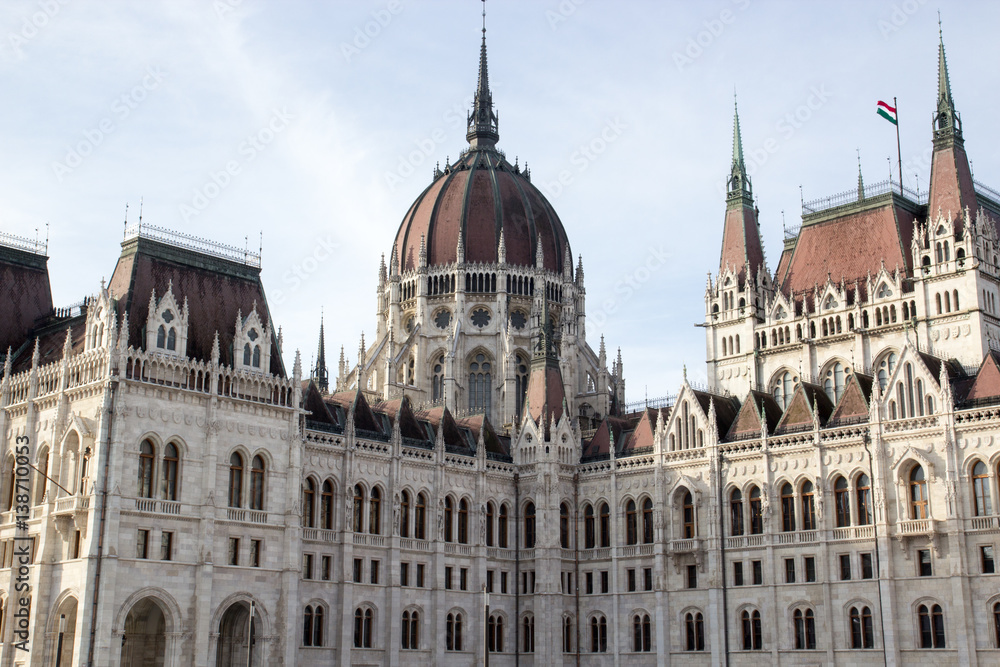The house of the parliament, Budapest, Hungary