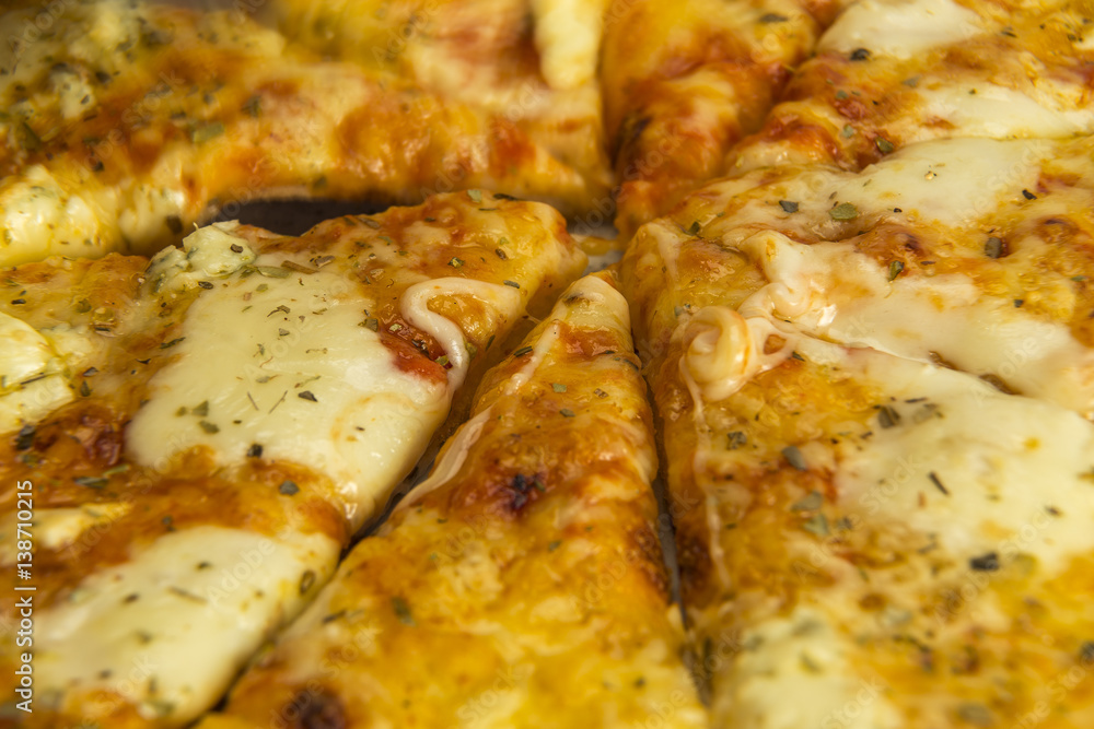 Pizza in a plate Pizza in a plate