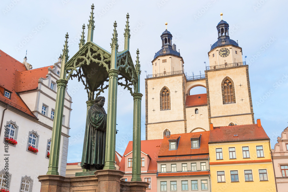 Fototapeta premium Luther und St. Marien
