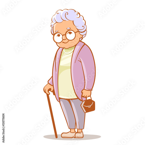 Portrait of grandmother