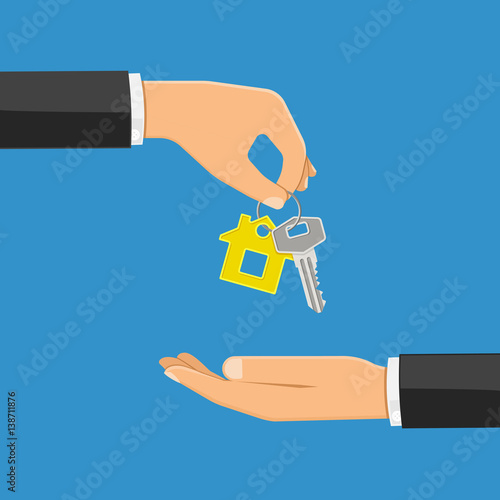 purchase or rental real estate concept