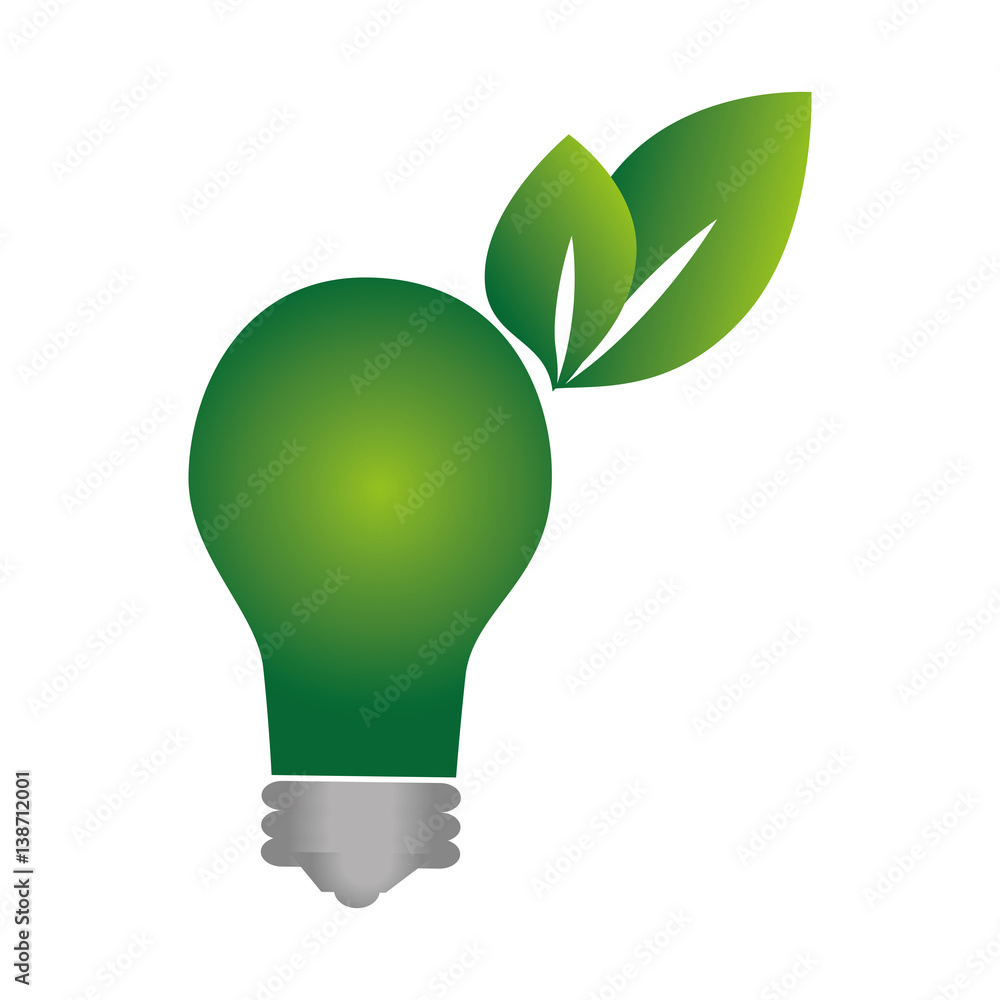green background with eco light bulb vector illustration green background with eco light bulb vector illustration