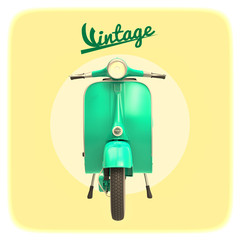 Bilder mit Rahmen Roller Italienischer Roller als Retro Symbol  © Giovanni Cancemi