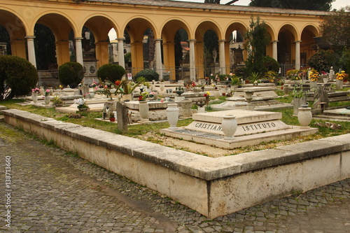 Cimitero Monumentale del Verano a Roma photo