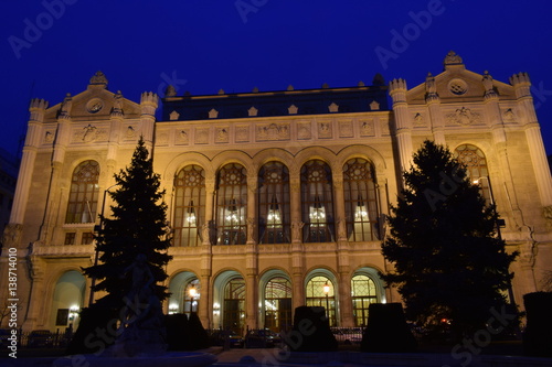 Vigado concert hall in Budapest photo