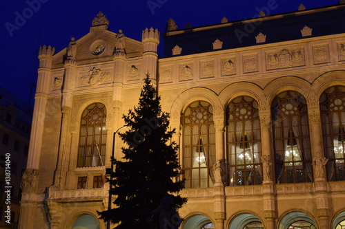 Vigado building in Budapest photo