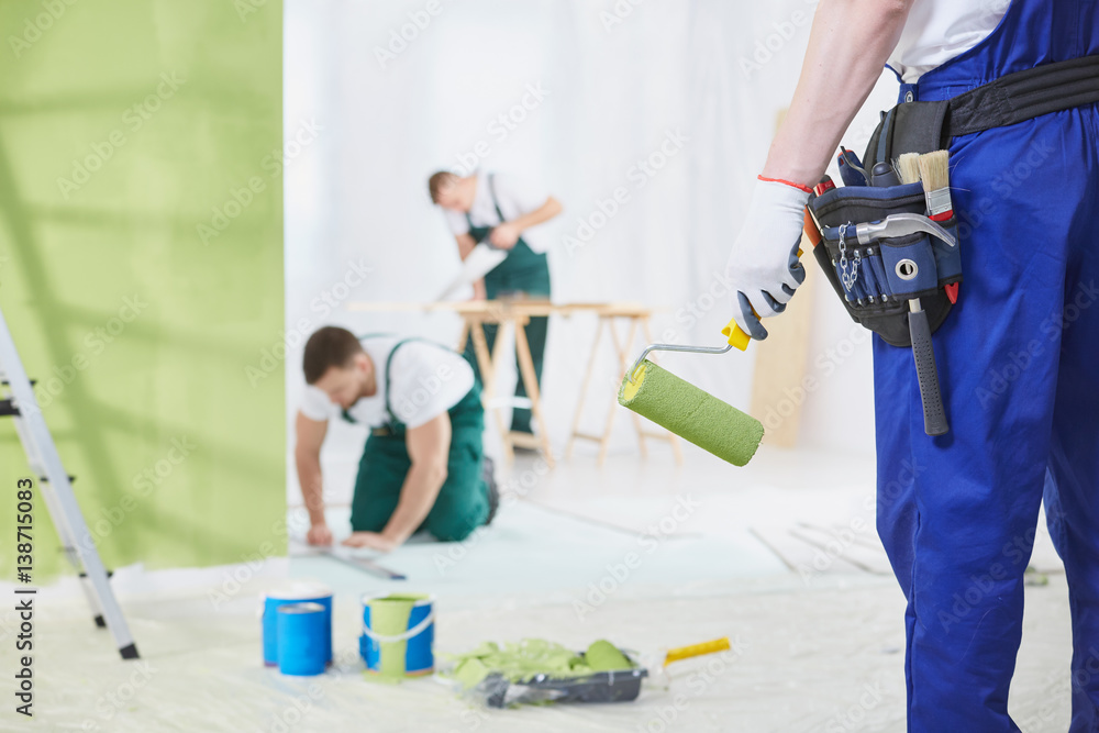 Interior renovation crew Interior renovation crew