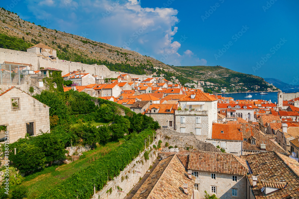 Fototapeta premium beautiful view of Dubrovnik