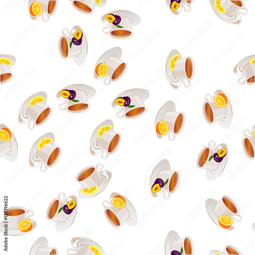 illustration of tea cup illustration of tea cup