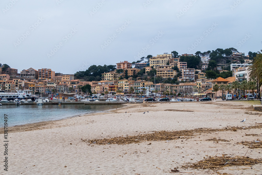 Port de Soller in february, Majorca Port de Soller in february, Majorca