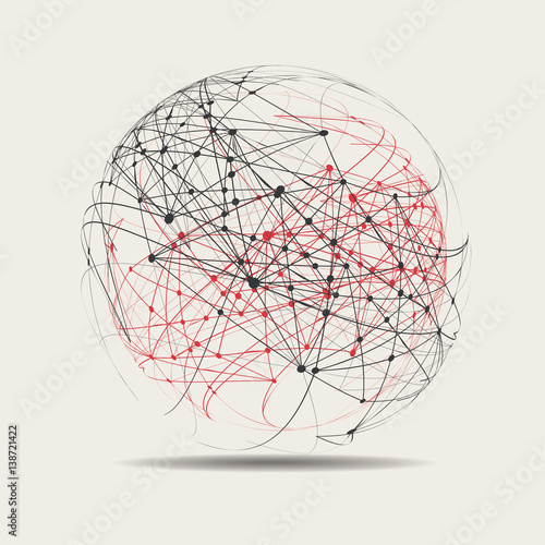 Abstract Technology Background