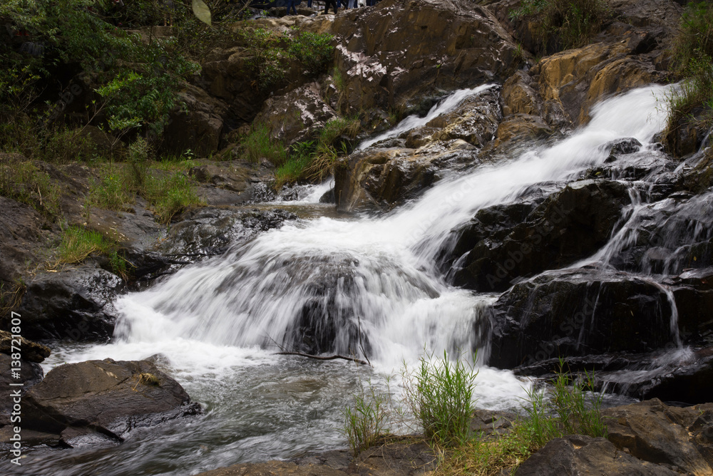 Datanla Waterfalls, Vietnam in Feb 13,2017 Datanla Waterfalls, Vietnam in Feb 13,2017
