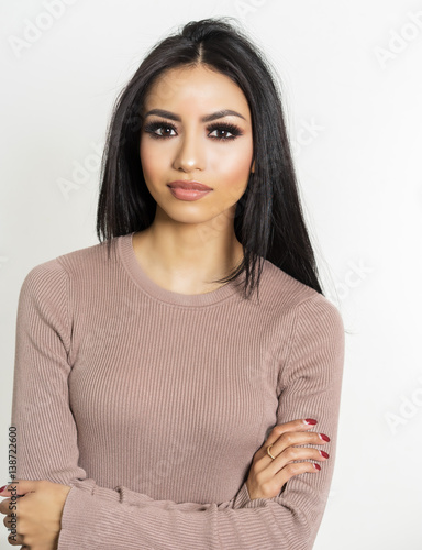 Young beautiful woman  photo