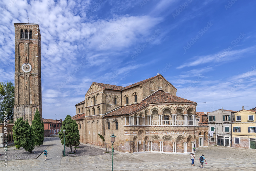 Basilica dei Santi Maria e Donato, Duomo of Murano Island, Venice, Italy