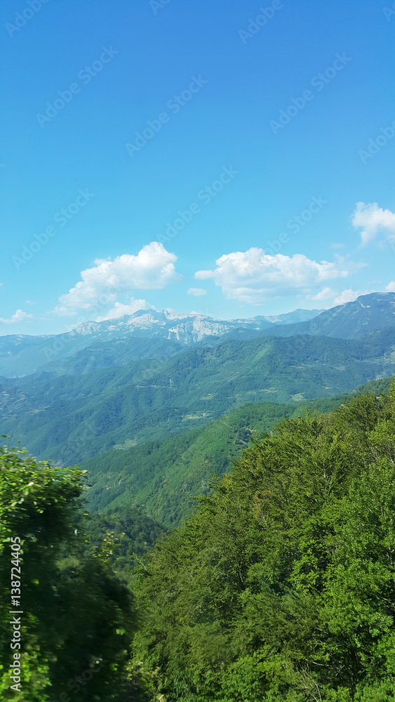 Obraz premium The mountains in the canyon Maracha