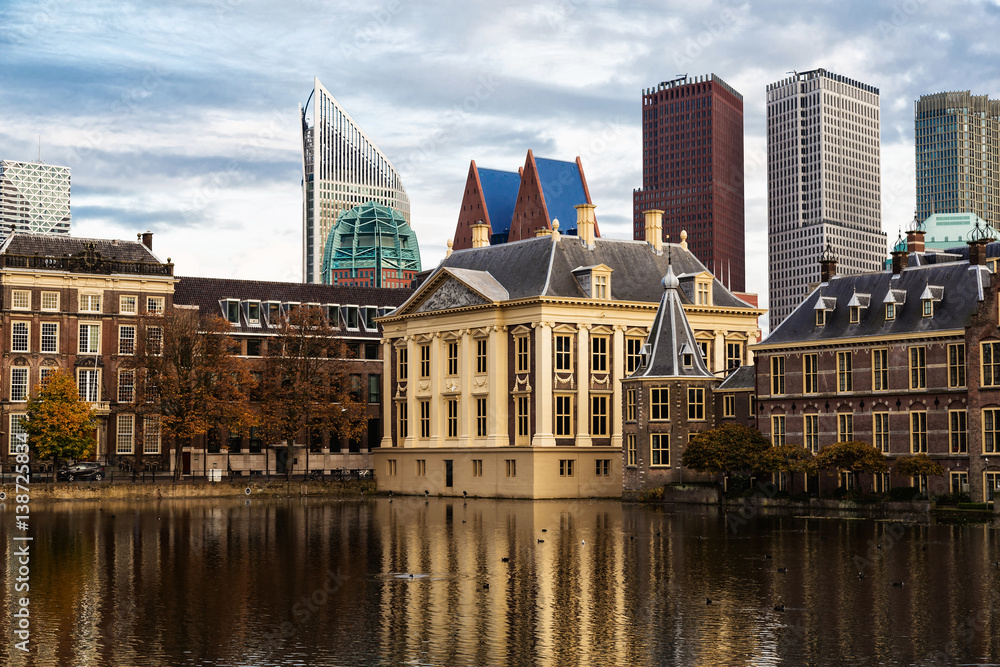 Hague city - building Parliament