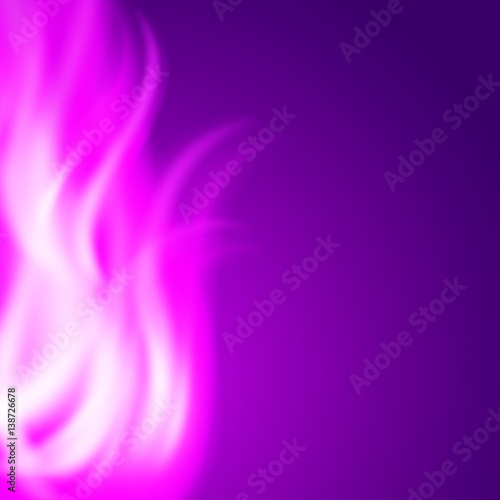 Abstract purple fire background