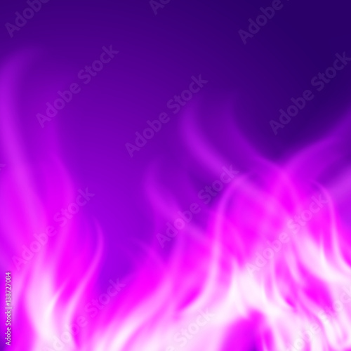 Abstract purple fire background