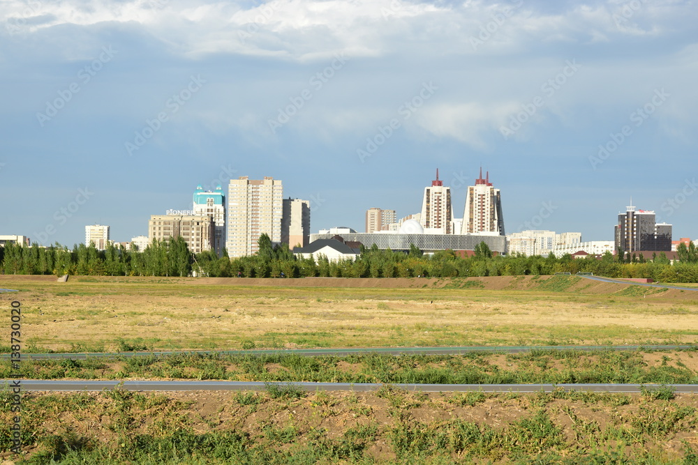 View in Astana, capital of Kazakhstan View in Astana, capital of Kazakhstan