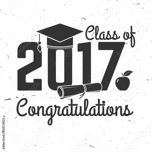 Vector Class of 2017 badge.