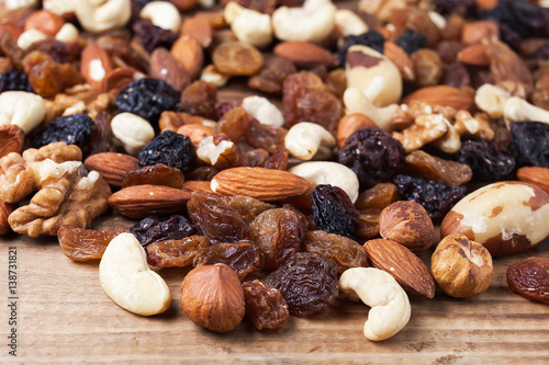 nuts mix exotic fruits