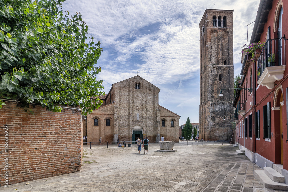 Basilica dei Santi Maria e Donato, Duomo of Murano Island, Venice, Italy