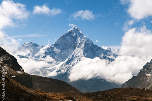 View of Ama Dablam on the way to Everest Base Camp © Daniel Prudek
