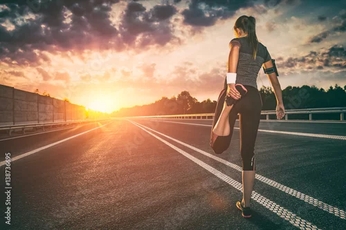 Obraz Koncepcja odnowy biologicznej fitness i treningu.