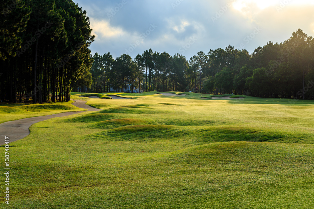 Fototapeta premium The 9th Hole